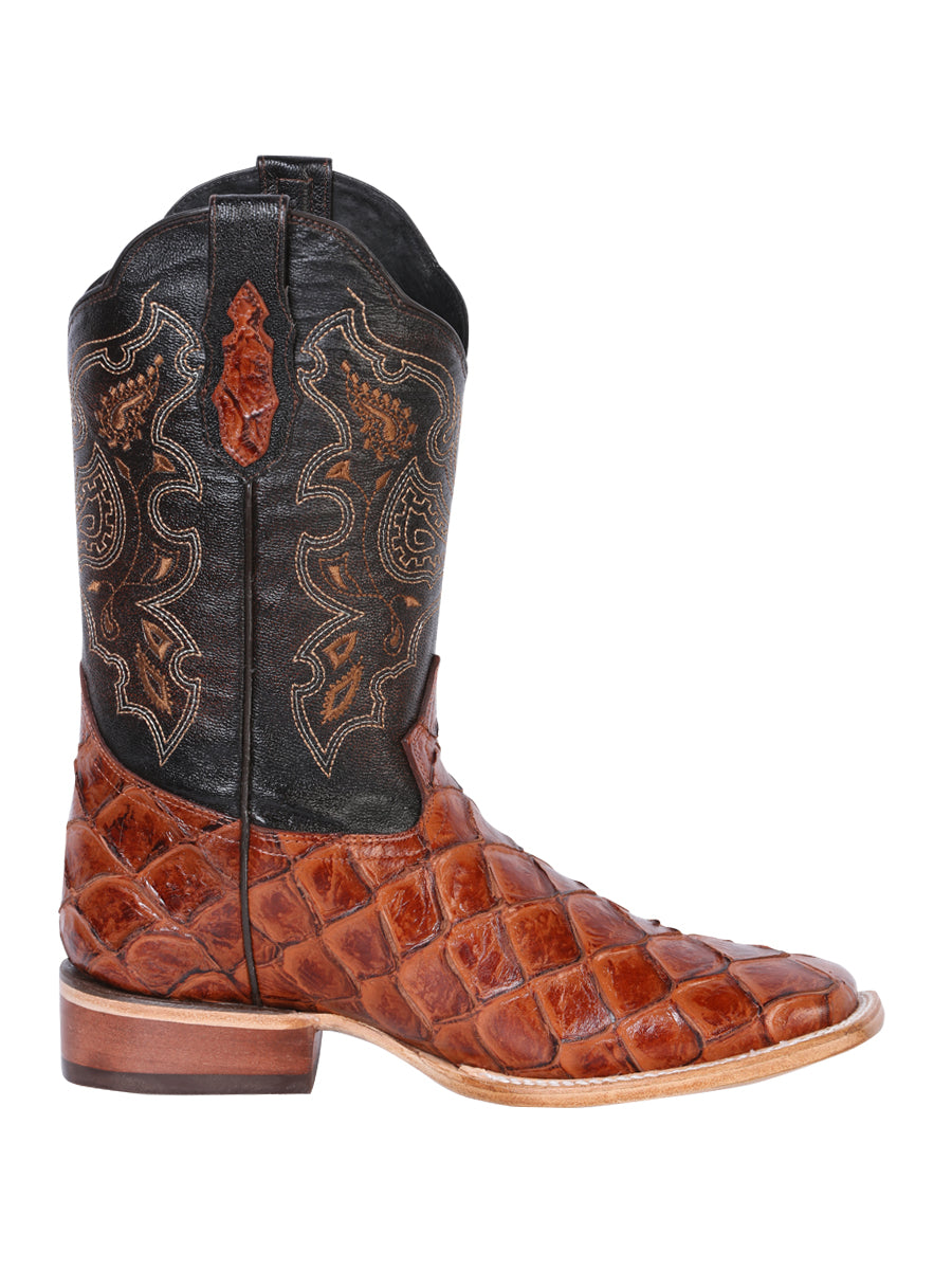 El General Rodeo Boot - Imitación Pirarucu - Cognac 41793