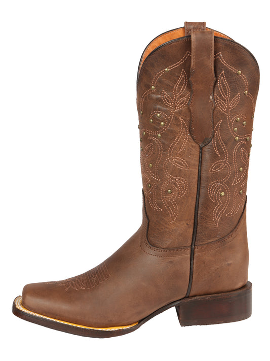 El General Women’s Rodeo Boot - Alazan Brown 44853