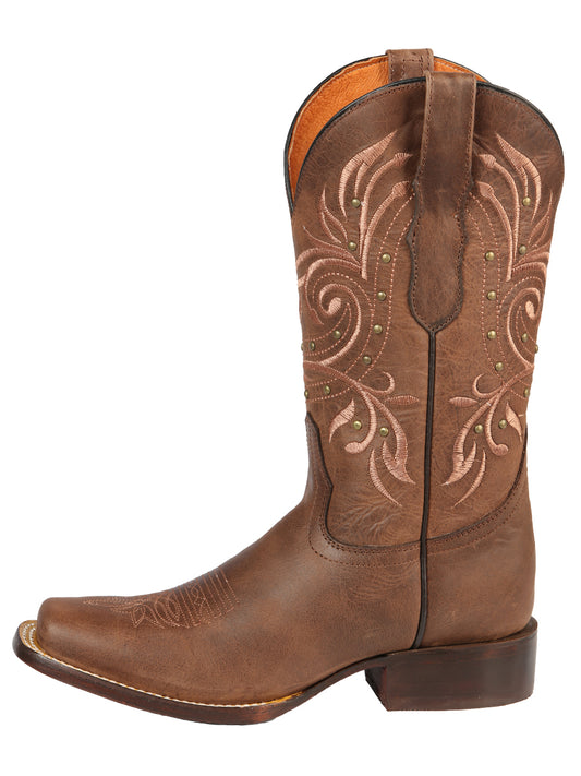 El General Women’s Rodeo Boot - Alazan Brown 44854