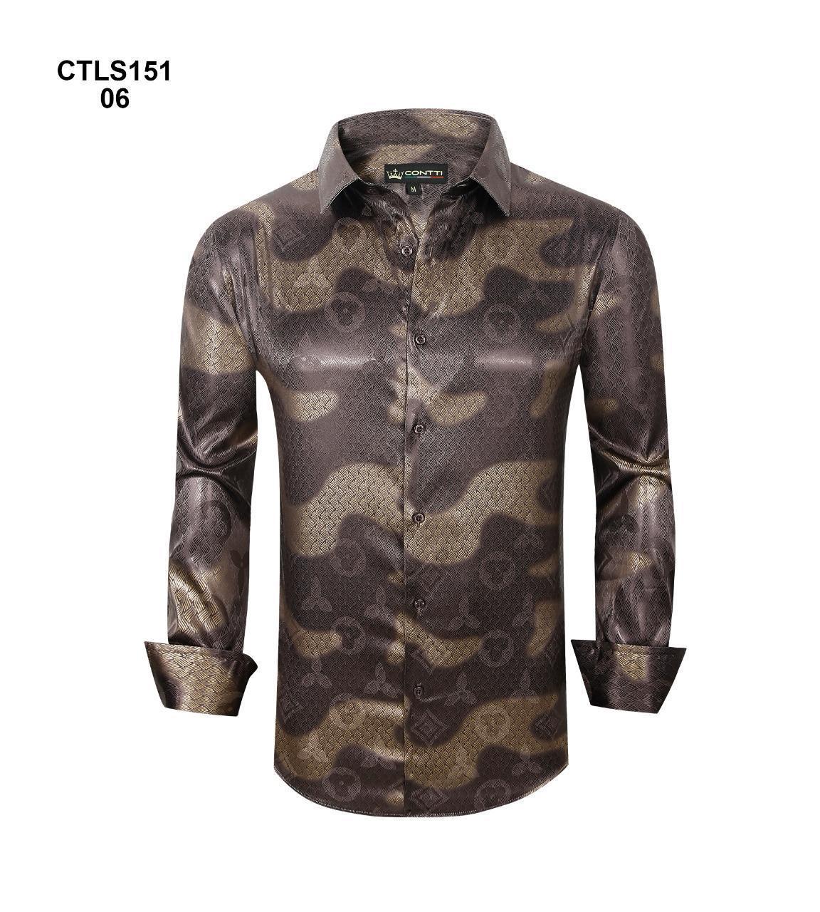 Conti Men’s camouflage Button-Up