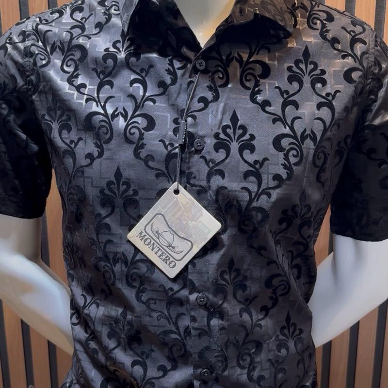 Men’s Short sleeve Button- Up
