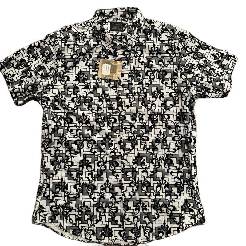 Men’s Short sleeve Button- Up