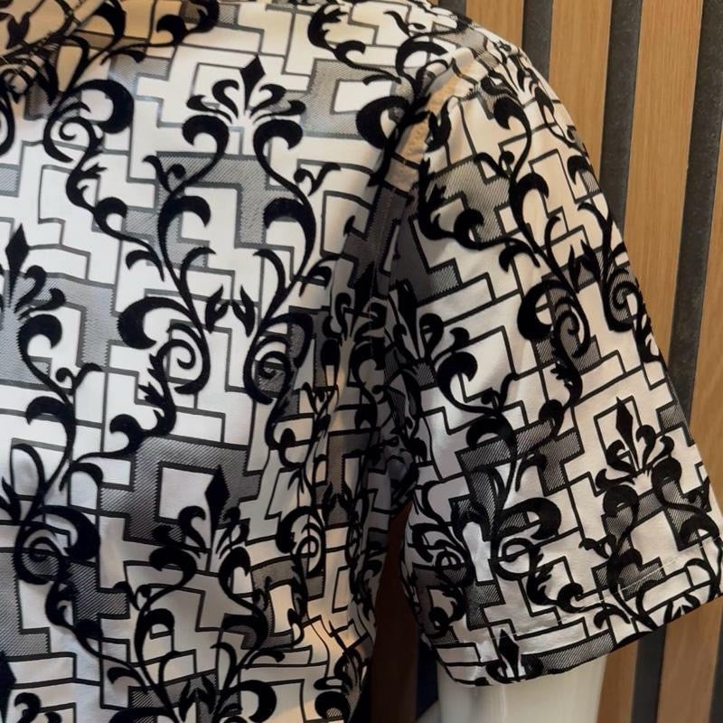 Men’s Short sleeve Button- Up
