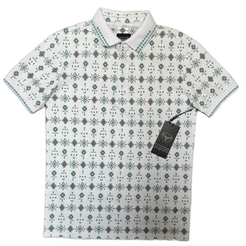 Men's Aztec Polo Shirt