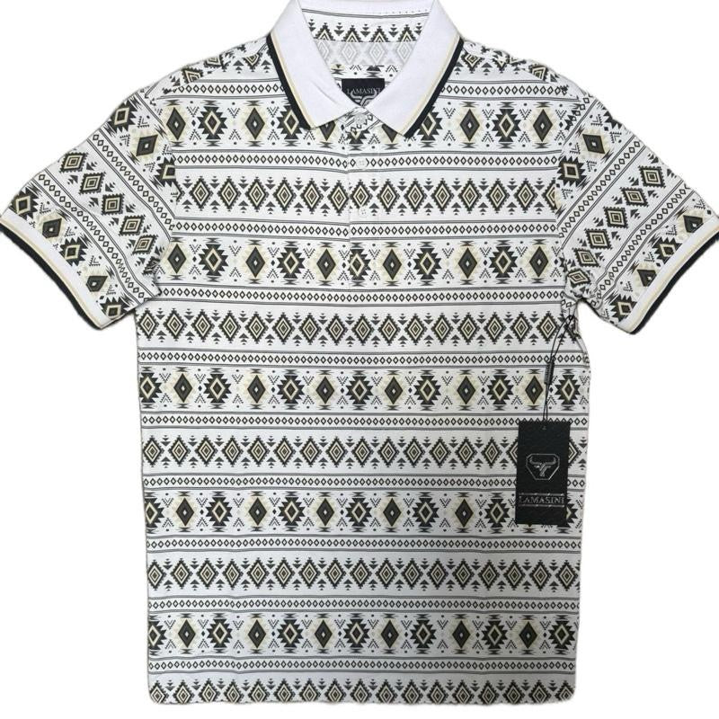 Men's Aztec Polo Shirt