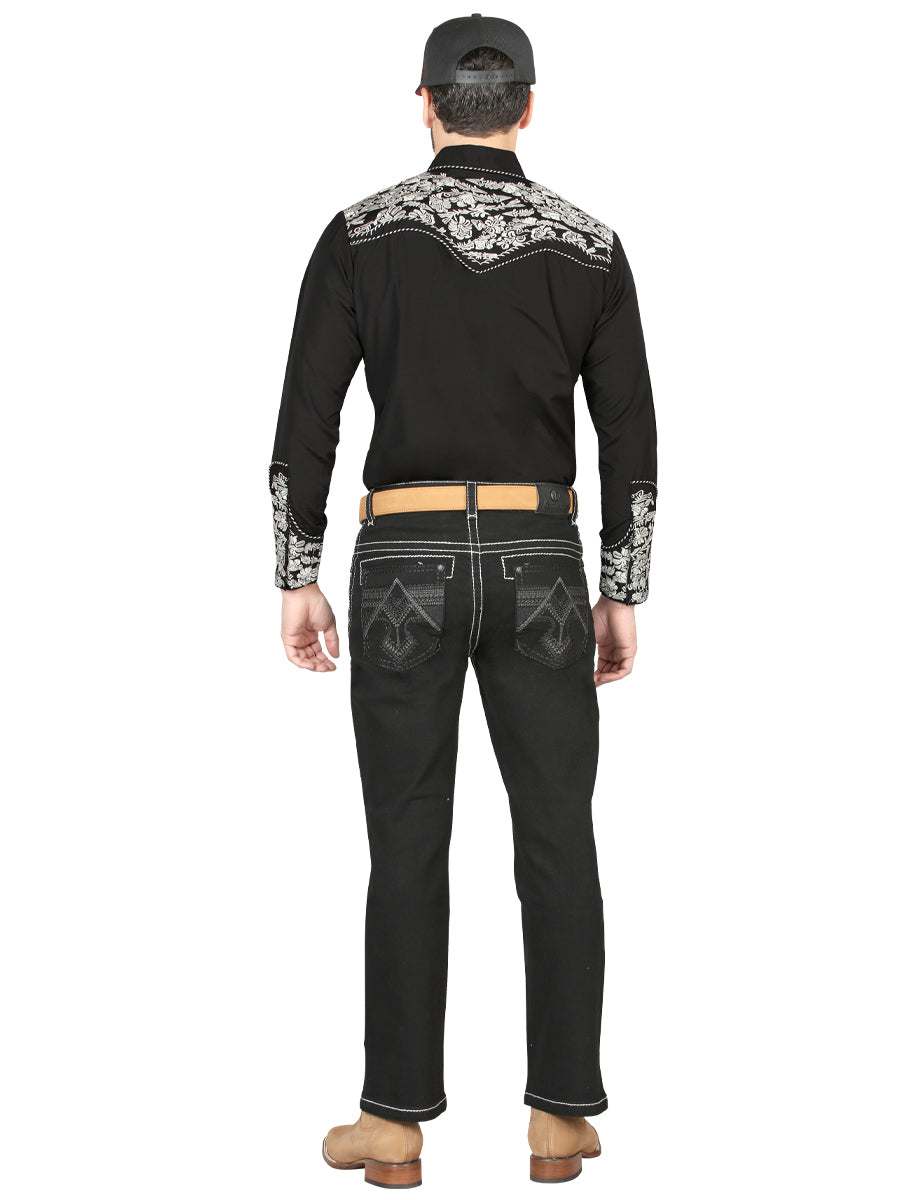 Centenario Bootcut Denim Jeans - Black 44964